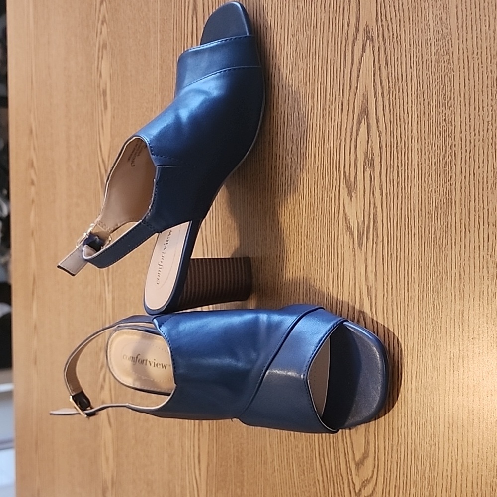 Comfortview Navy Blue Shoes